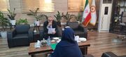دیدار مدیرکل بهزیستی فارس با کارکنان بهزیستی استان