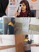 سراوان | اجرای طرح غربالگری بینایی کودکان در شهرستان سراوان