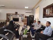 خنج | نشست هم‌اندیشی با خیر نیک‌اندیش جهت توسعه و جلب مشارکت‌های مردمی