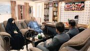 دیدار رؤسای ادارات کمیته امداد امام خمینی(ره)، هلال احمر و بهزیستی شهرستان سلماس با فرماندار این شهرستان برگزار شد