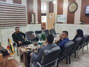 خفر| دیدار سرپرست اداره بهزیستی با فرمانده انتظامی شهرستان