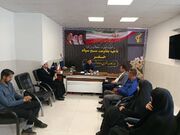 خفر| برگزاری نشست مشترک اداره بهزیستی و سپاه شهرستان