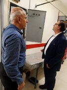 بازدید رئیس بهزیستی دزفول از تأسیسات برق و تجهیزات سرمایشی مراکز تابعه
