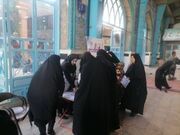 اقلید|حضور فعال اورژانس اجتماعی در میز خدمت نماز جمعه شهرستان اقلید