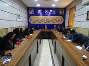 نشست تخصصی پدافند غیرعامل و مدیریت بحران در بهزیستی فارس
