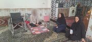 مشگین شهر| دیدار رئیس بهزیستی با معلول ضایعه نخاعی و اهدای ویلچر