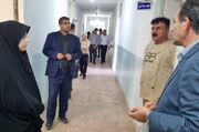 بازدید سرزده رئیس بهزیستی از کمپ خانه امید سلماس
