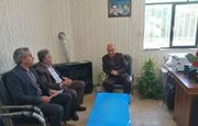 دیدار رئیس بهزیستی چهاربرج با رئیس جهاد کشاورزی شهرستان
