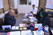 دیدار مشاور رئیس سازمان بهزیستی با نماینده مردم نایین