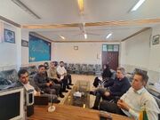 خفر| دیدار با ریاست آموزش و پرورش در خصوص سلامت روان دانش آموزان و آسیب های اجتماعی