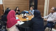 برگزاری جلسه هم‌اندیشی با حضور مدیر بهزیستی شهرستان قزوین و اعضای کانون مراکز غیردولتی