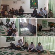  آغاز ماه محرم با برگزاری مراسم پرفیض زیارت عاشورا در مجتمع حمایتی الزهرا (س)