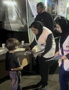 ساوجبلاغ | حضور کارشناسان اورژانس اجتماعی در تجمعات شبانه هشتگرد به مناسبت روز جهانی منع کار کودک