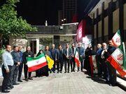 حضور پرشور هیئت ناشنوایان خراسان رضوی در مراسم خیابانی در ماه محرم