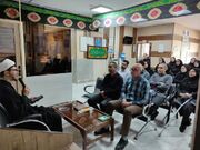 آیین قرائت زیارت عاشورا در ششمین روز محرم در اداره بهزیستی رزن برگزار شد
