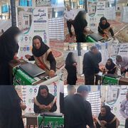ارائه خدمات تست سریع و محرمانه ایدز در حاشیه کارگاه آموزشی روستای کبودان