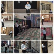 بازدید کارشناس مناسب‌سازی بهزیستی قاینات از اماکن متبرکه و مذهبی شهرستان