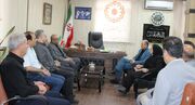 حضور مدیر کل پشتیبانی و امور عمومی بهزیستی کشور در گیلان و دیدار با مدیر کل بهزیستی استان