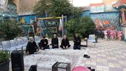 فرزندان مؤسسه ترنم محبت پای درس آزادگی مکتب عاشورا