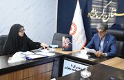 پیگیری مطالبات جامعه معلولان کرمانشاه در دیدار با مدیرکل بهزیستی