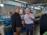 دیدار مدیرکل بهزیستی قم با مدیران کارخانه برازش صنعت؛ گامی در جهت توسعه اشتغال مددجویان