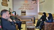 نشست راهبردی اداره بهزیستی سلماس با کارآفرین توان‌خواه