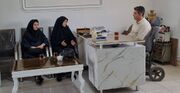 بازدید و رایزنی رئیس بهزیستی سلماس با کارفرمای پیشرو در حوزه اشتغال معلولین