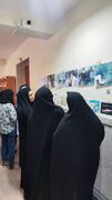 نمایشگاه آگاهی‌بخشی پیشگیری از اعتیاد در گیان نهاوند افتتاح شد
