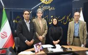 تجلیل بهزیستی کرمانشاه از بانوی طلایی پاراکانوی آسیا
