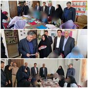 استاندار اردبیل از کارگاه تولیدی حمایتی افراد دارای معلولیت ذهنی بازدید کرد