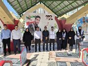 تجدید بیعت کارکنان بهزیستی جیرفت با آرمان‌های شهدا در آغاز هفته بهزیستی