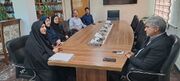 دیدار کارکنان بهزیستی شهرستان اسکو با فرماندار به مناسبت هفته بهزیستی