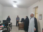 بازدید امام جمعه شهرستان اسکو از اداره بهزیستی به مناسبت هفته بهزیستی