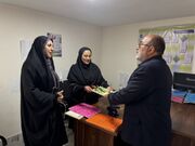 چهارباغ | تجلیل فرماندار شهرستان چهارباغ از رئیس و کارکنان بهزیستی به مناسبت هفته بهزیستی