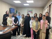 ساوجبلاغ | دیدار صمیمانه فرزندان مقیم «خانه فرشتگان خورشید مهر هادی» با رئیس بهزیستی ساوجبلاغ