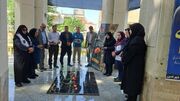 نمین| غبارروبی مزار شهدا به مناسبت گرامیداشت هفته بهزیستی در شهرستان نمین