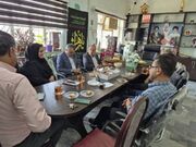 دیدار فرماندار شهرستان ایذه با کارکنان اداره بهزیستی