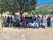 اردوی تفریحی حرفه‌آموزان مرکز حرفه‌آموزی معلولان «پویا» به مناسبت هفته بهزیستی برگزار شد