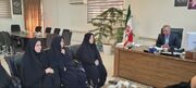 دیدار رئیس و کارکنان اداره بهزیستی شهرستان عجب‌شیر با فرماندار