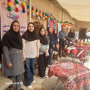 ممسنی|برپایی نمایشگاه صنایع‌دستی افراد دارای معلولیت در قالب برنامه CBR شهرستان ممسنی