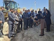 کلنگ احداث مسکن سه خانواده دارای ۲ عضو معلول در کامیاران به زمین زده شد