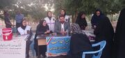 خرم بید|میز خدمت ارتباطات مردمی روستای دلونظر/توانمندی معلولین فرشتگان به نمایش گذاشته شد