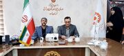 حضور جانشین فرماندهی سپاه بناب در اداره بهزیستی شهرستان