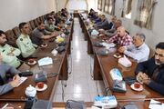 برگزاری نشست شورای هماهنگی مبارزه با مواد مخدر در بخشداری آبگرم با هدف ارتقای امنیت اجتماعی