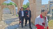 گزارش تصویری| غبارروبی مزار شهدای شهرستان هوراند