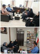 نشست گزارش عملکرد مرکز بازتوانی «امید آینده» با رئیس بهزیستی شهرستان سربیشه