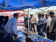 ملارد | بازدید امام جمعه از نمایشگاه صنایع دستی و آثار هنری مددجویان