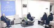 دیدار روسای ادارات بهزیستی، کار، تعاون و رفاه اجتماعی و فرهنگ و ارشاد اسلامی با فرماندار شهرستان