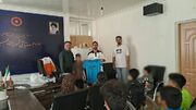 ممسنی| هدیه تولد برای لبخند کودکان تحت پوشش بهزیستی توسط ورزشکار مردمی شهرستان