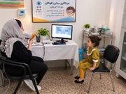 غربالگری سیار در شهر و روستا؛ پایش بینایی و شنوایی کودکان فیروزه
